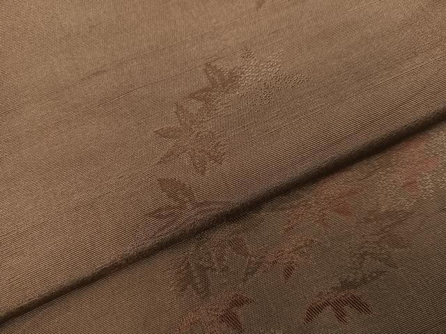 平和屋着物●お召 楓文 正絹 逸品 AABI0522ph