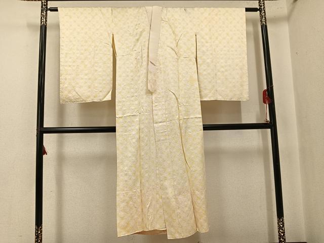 平和屋着物●長襦袢 無双仕立て 絞り 正絹 逸品 AABI0539ph