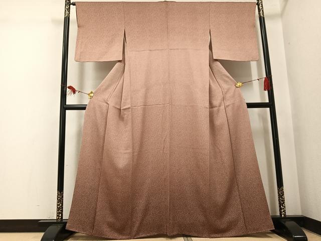 平和屋着物●江戸小紋 訪問着 吉祥文 正絹 逸品 AABI0550ph