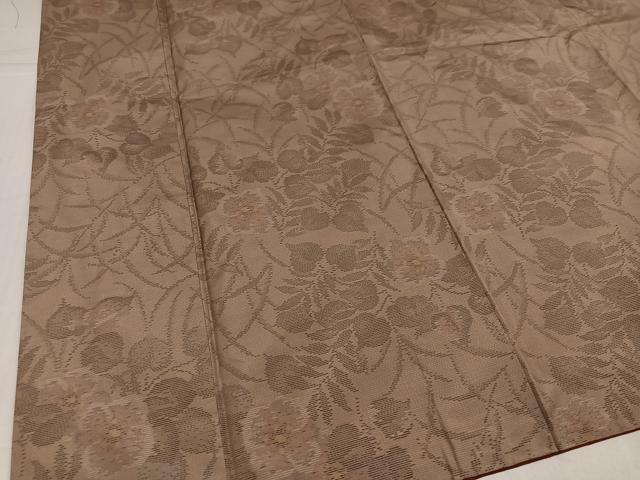 平和屋着物●本場大島紬 草花文 やまと誂製 正絹 逸品 AABI0564ph