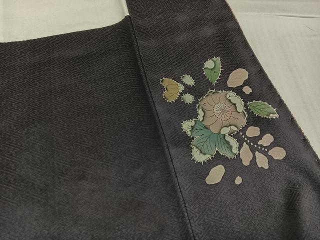平和屋着物●訪問着 辻が花 暈し染め 正絹 逸品 AABI0568ph