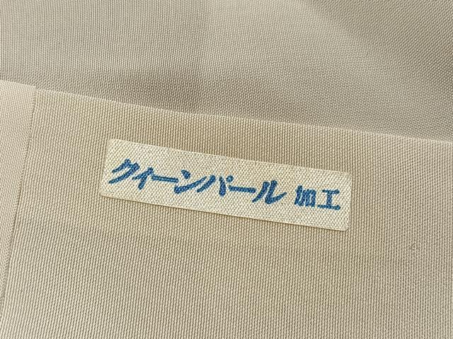 平和屋着物●結城紬 80亀甲 花尽くし 正絹 逸品 未使用 AABI0595ph
