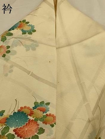 平和屋着物*夏物 小紋 絽 草花文 正絹 逸品 AABI0636jd