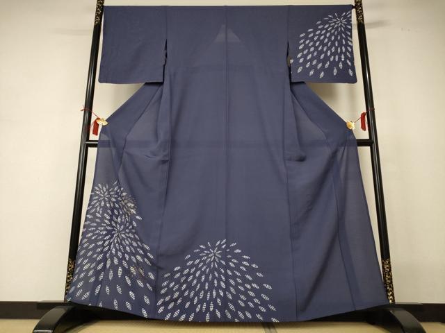 平和屋着物*夏物 訪問着 絽 花火 金彩 正絹 逸品 AABI0652jd