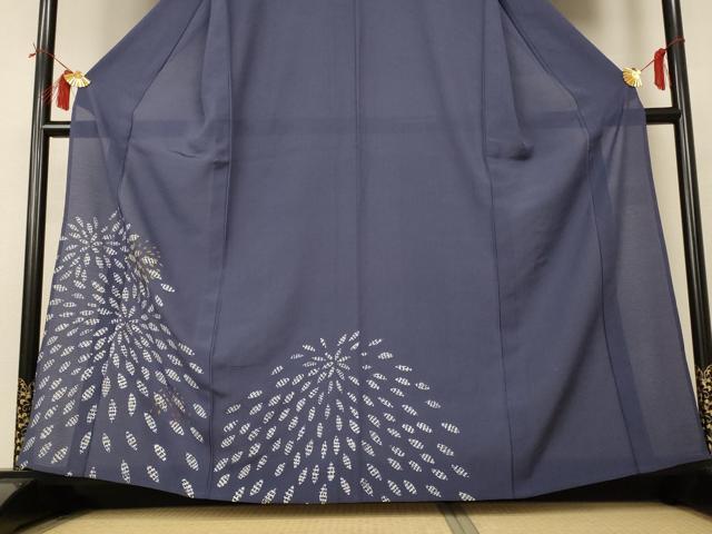 平和屋着物*夏物 訪問着 絽 花火 金彩 正絹 逸品 AABI0652jd
