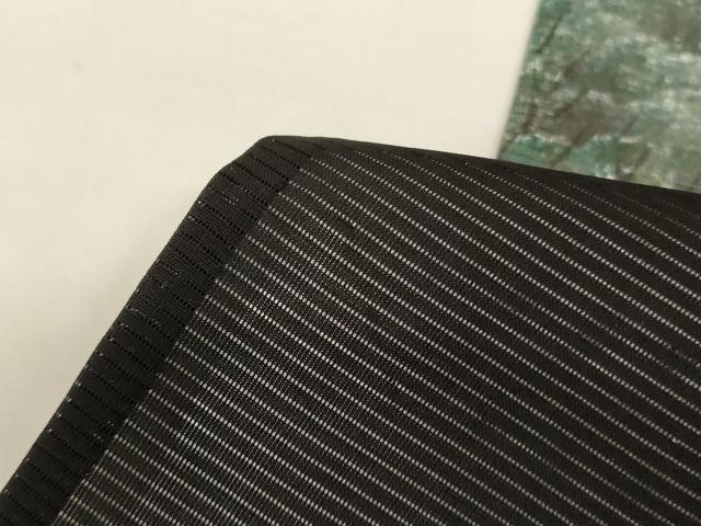 平和屋着物*夏物 黒留袖 絽 作家物 風景文 暈し染め 金彩 正絹 逸品 AABI0656jd