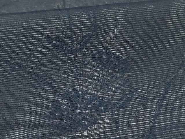 平和屋着物*夏物 色無地 絽 草花紋紗 褐返色 正絹 逸品 AABI0660jd