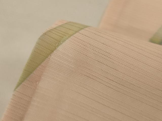 平和屋着物*夏物 訪問着 絽 手描き 草花文 正絹 逸品 AABI0706jd