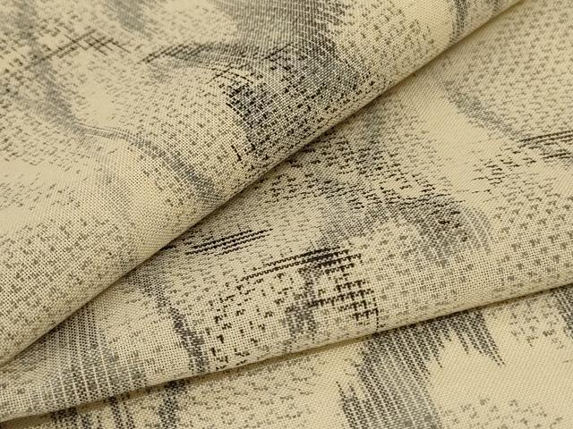 平和屋着物*夏物 本場大島紬 夏大島 唐草文 正絹 逸品 AABI0707jd