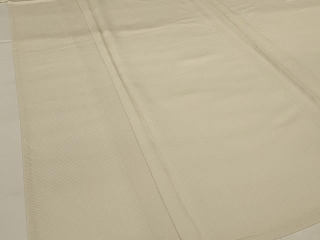 平和屋着物*夏物 色無地 絽 練色 伊勢丹扱い 正絹 逸品 AABI0721jd