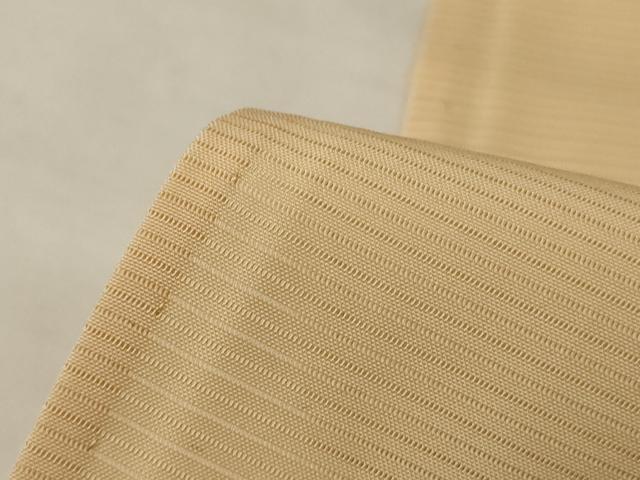 平和屋着物*夏物 色無地 絽 蜂蜜色 正絹 逸品 未使用 AABI0757jd