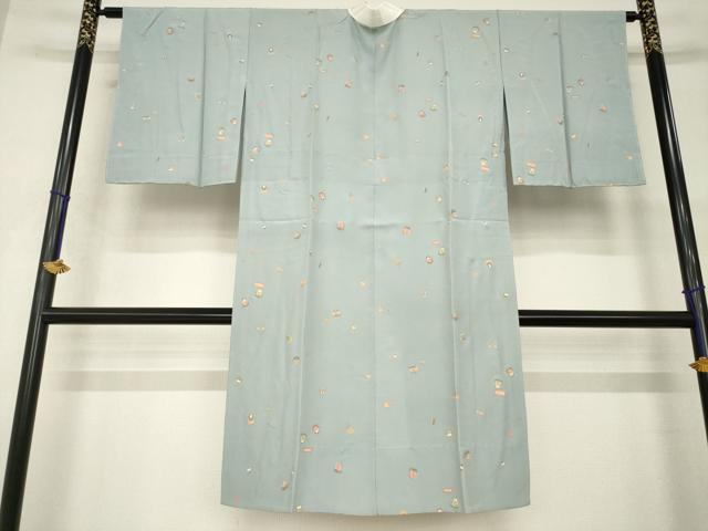 平和屋着物●長襦袢 無双仕立て ひな祭り 正絹 逸品 AABI0779ck