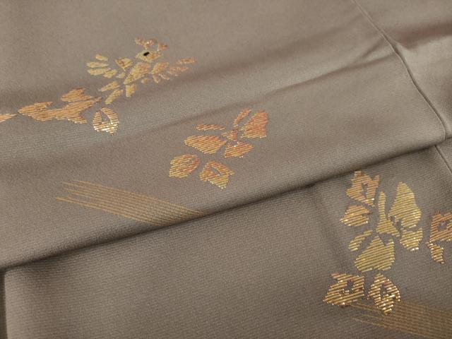 平和屋着物●訪問着 竹屋町刺繍 花鳥文 鈴乃屋扱い 正絹 逸品 AABI0815ck