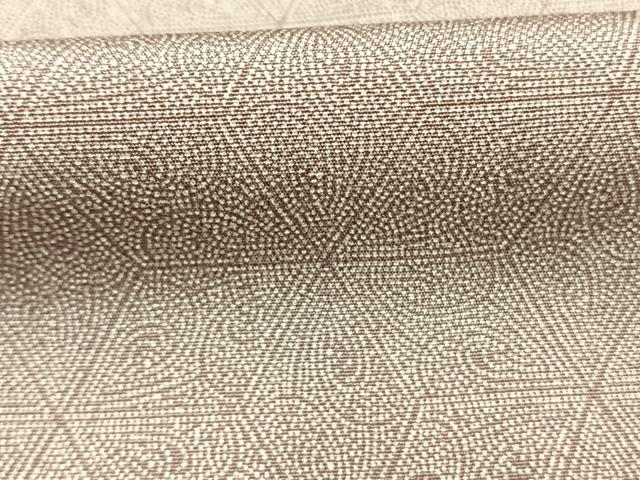 平和屋着物●伝統工芸士 廣瀬雄望 江戸小紋 亀甲文様 正絹 逸品 AABI1215fy