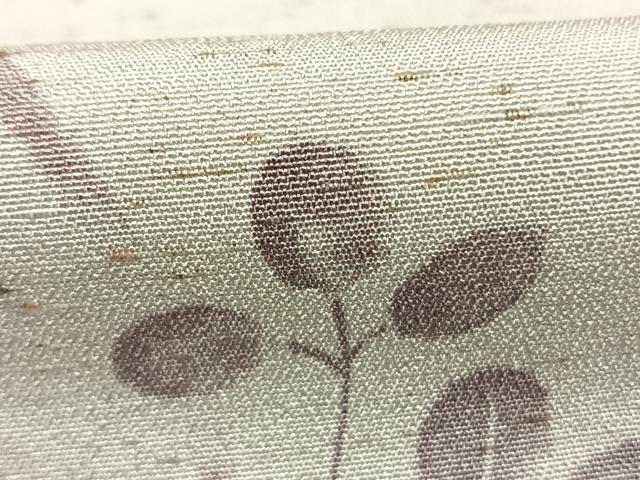 平和屋着物●ぜんまい紬 萩文 正絹 逸品 AABI1219fy