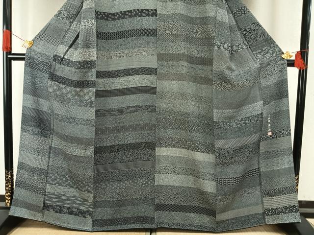平和屋着物●小紋師 基之作 江戸小紋 百柄 正絹 逸品 AABI1244fy
