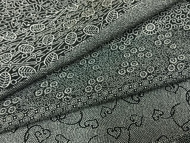 平和屋着物●小紋師 基之作 江戸小紋 百柄 正絹 逸品 AABI1244fy