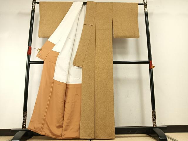 平和屋着物●樋口実 江戸小紋 鶴 亀 三越扱い 正絹 逸品 AABI1245fy
