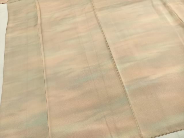 平和屋着物●上質な小紋 作家物 霞文 ロング丈 正絹 逸品 AABI1246fy