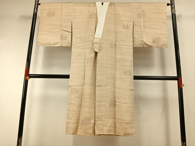 平和屋着物●長襦袢 無双仕立て 花鳥文 やまと誂製 正絹 逸品 AABI1253fy