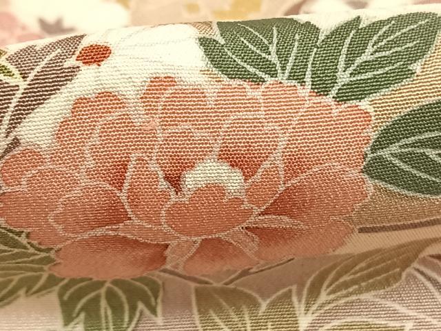 平和屋着物●訪問着 松竹梅 暈し染め 金彩 正絹 逸品 AABI1272fy