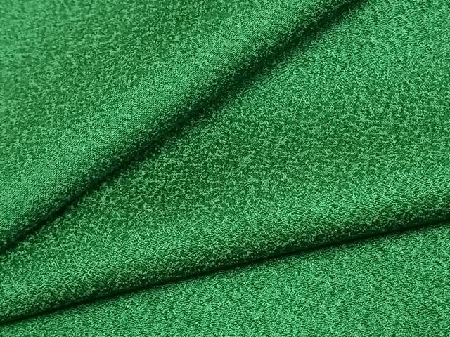 平和屋着物●豪華振袖 深緑色 正絹 逸品 AABI1288fy