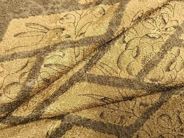 平和屋着物●上質な小紋 辻が花 正絹 逸品 AABI1291fy