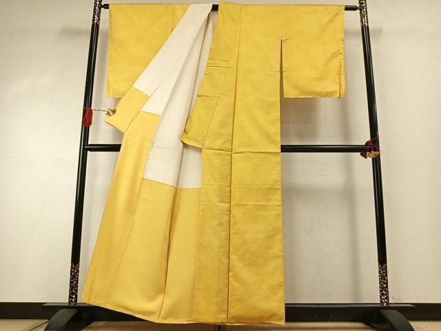 平和屋着物●本場大島紬 染大島 江戸小紋 作家物 扇面花文 正絹 逸品 AABI1358fy
