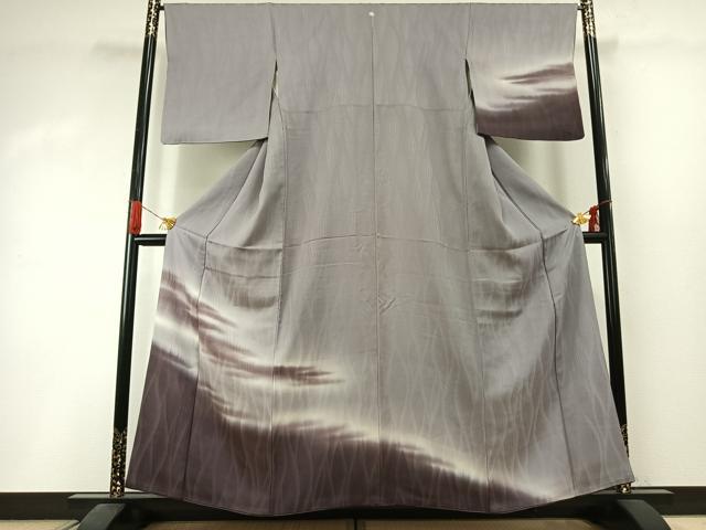 平和屋着物●訪問着 霞文 暈し染め 正絹 逸品 AABI1360fy