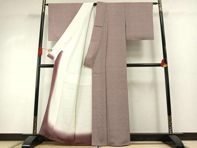 平和屋着物●江戸小紋 鮫小紋柄 正絹 逸品 AABI1362fy