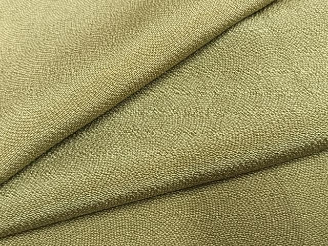 平和屋着物●江戸小紋 鮫小紋柄 鬼しぼ縮緬 正絹 逸品 AABI1418fy