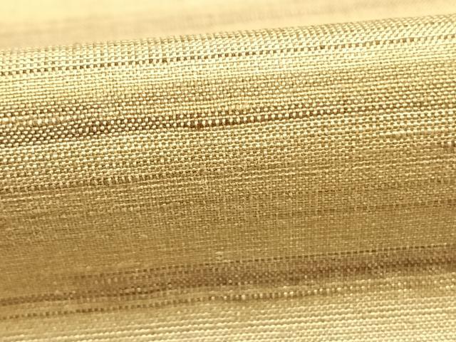 平和屋着物●上質な紬 横縞 正絹 逸品 AABI1420fy