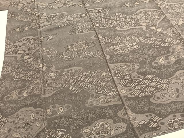 平和屋着物●天目織 お召 辻が花 正絹 逸品 AABI1423fy