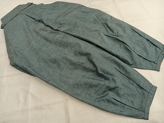 平和屋着物●男性 野袴 霞文 正絹 逸品 AABI1453fy