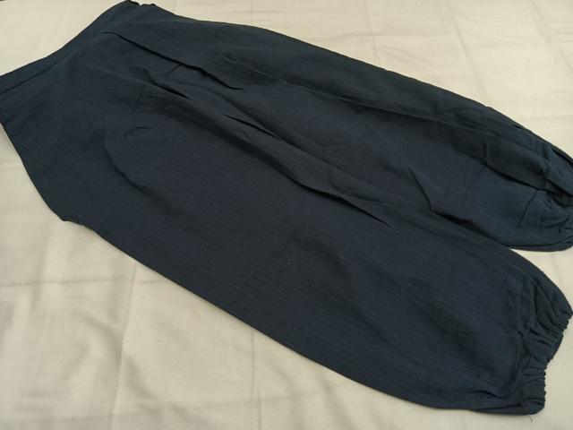 平和屋着物●女性 野袴 紺青色 逸品 AABI1454fy