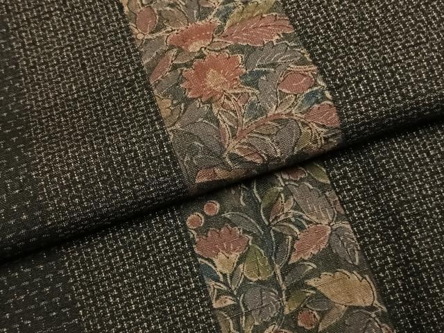 平和屋着物●上質な紬 花間道 正絹 逸品 AABI1535fy