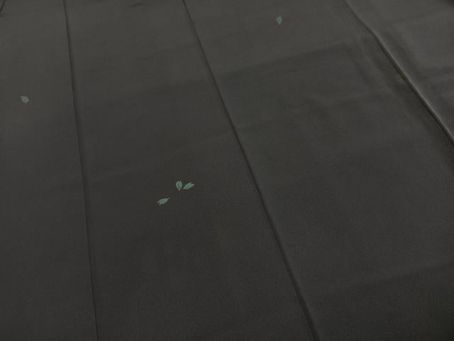 平和屋着物●世界的人形師 辻村寿三郎 ジュサブロー 訪問着 舞桜文 金彩 正絹 逸品 AABI1577fy
