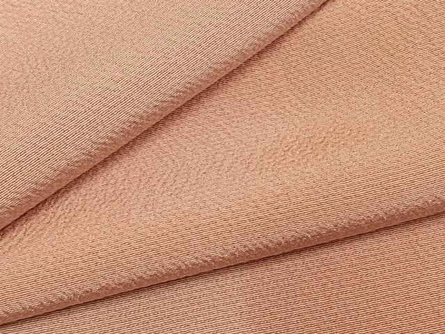 平和屋着物●染色作家 斉藤三才 小紋 霞文 正絹 逸品 AABI1608fy