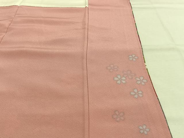 平和屋着物●豪華振袖 駒刺繍 草花文 暈し染め 銀彩 金通し地 正絹 逸品 AABI1668fy