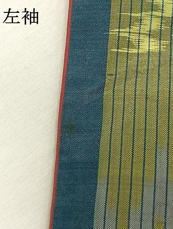 平和屋着物●上質な紬 琉球絣 正絹 逸品 AABI1686fy