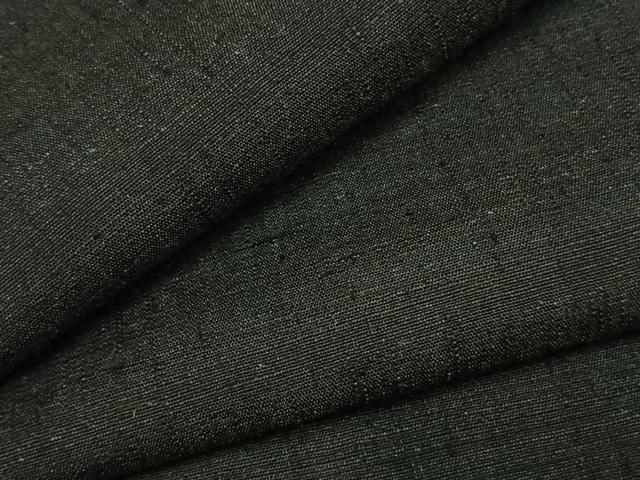 平和屋着物●男性 紬 アンサンブル 杢無地 正絹 逸品 AABI1743fy