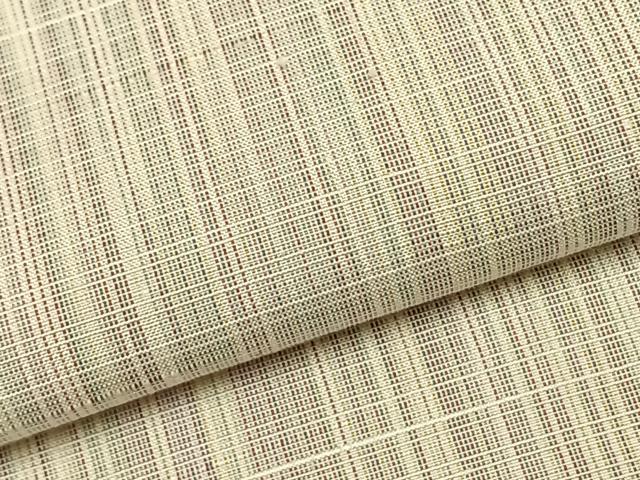 平和屋着物●上質な紬 縞 正絹 逸品 AABI1745fy