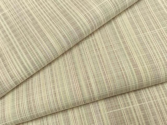 平和屋着物●上質な紬 縞 正絹 逸品 AABI1745fy