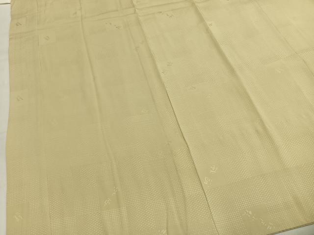 平和屋着物●長襦袢 無双仕立て 市松地紋 砥粉色 正絹 逸品 AABI1747fy