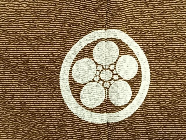 平和屋着物●訪問着 作家物 総刺繍 草花文 金糸 さが美扱い 正絹 逸品 AABI1750fy