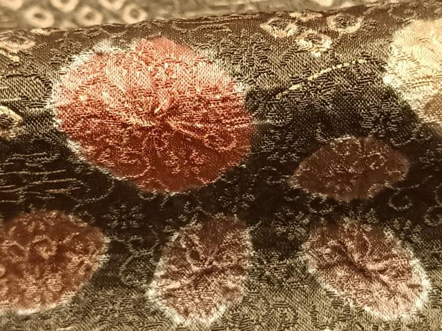 平和屋着物●訪問着 絞り 草花文 金彩 正絹 逸品 AABI1758fy