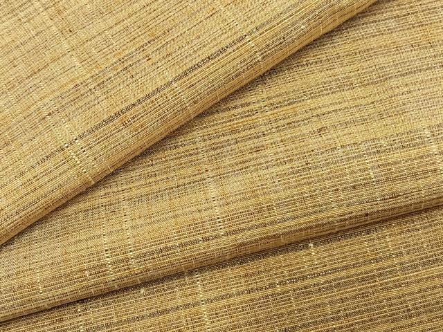 平和屋着物●上質な紬 横縞 正絹 逸品 AABI1778fy
