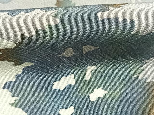 平和屋着物●色留訪問着 樹林文 暈し染め 金彩 正絹 逸品 AABI1780fy