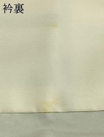 平和屋着物●結城紬 藍染 草花文 証紙付き 正絹 逸品 AABI1828fy