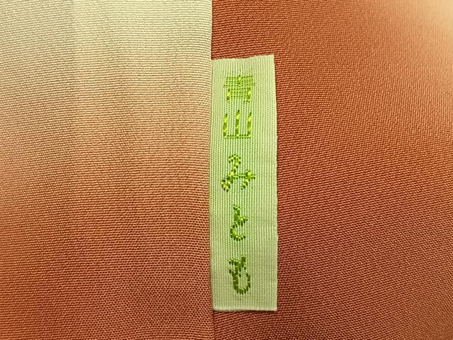 平和屋着物●青山みとも 小紋 花丸文 正絹 逸品 AABI1834fy